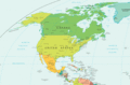 North America Political Map - Mapsof.Net Map