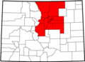 North Central Colorado Urban Area - Mapsof.Net Map