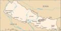Kingdom of Nepal - Mapsof.net