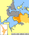 Nz Manukaucity - Mapsof.Net Map