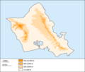 Oahu Blank Map - Mapsof.Net Map