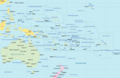 Oceania Political Map - Mapsof.Net Map