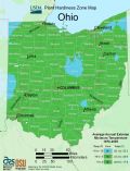 Ohio Plant Hardiness Zone Map - Mapsof.net