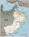 Oman 1996 Cia Map - Mapsof.Net Map