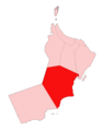 Oman Al Wusta - Mapsof.Net Map