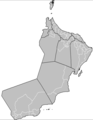 Oman Districts - Mapsof.Net Map