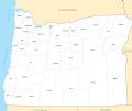 Oregon County Map - Mapsof.Net Map