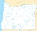 Oregon Rivers And Lakes - Mapsof.Net Map