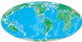 Oval Shaped America Map - Mapsof.Net Map