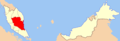 Pahang State Locator - Mapsof.Net Map