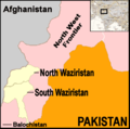 Pakistan Waziristan Map - Mapsof.Net Map