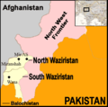 Pakistan Waziristan Map 2 - Mapsof.Net Map