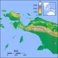 Papua Locator Topography - Mapsof.net