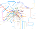 Paris Metro Full Map - Mapsof.Net Map