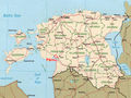 Parnu In Estonia - Mapsof.Net Map