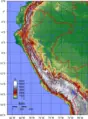 Peru Topography - Mapsof.net