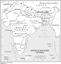 Physical Features of India - Mapsof.Net Map
