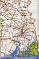 Physical Map Kolkata - Mapsof.Net Map