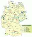 Planetarien In Deutschland - Mapsof.Net Map