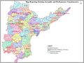 Political Map Andhra Pradesh - Mapsof.Net Map