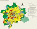 Political Map of Nagpur - Mapsof.Net Map