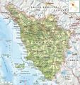Political Map of Tuscany - Mapsof.net