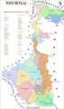 Political Map of West Bengal - Mapsof.Net Map