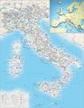 Political Map of Italy - Mapsof.Net Map