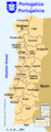Portugalicia Map - Mapsof.Net Map