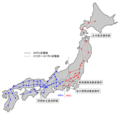 Power Grid of Japan - Mapsof.Net Map