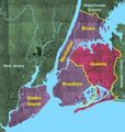 Queens Borough, New York - Mapsof.Net Map