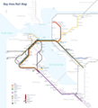 Railway Map San Francisco - Mapsof.Net Map