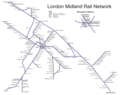 Raiway Network Map of London - Mapsof.Net Map