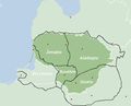 Regionoj De Litovio Sen Urbonomoj - Mapsof.Net Map