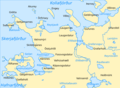 Reykjavik Placenames - Mapsof.Net Map