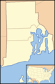 Rhode Island Locator Map With Us - Mapsof.Net Map