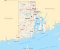 Rhode Island Reference Map - Mapsof.Net Map