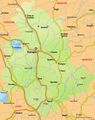 Road Map Umbria - Mapsof.net