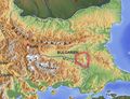 Sakar Balkan Topo De - Mapsof.net