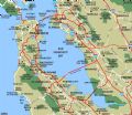 San Francisco Bay - Mapsof.Net Map