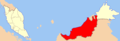 Sarawak State Locator - Mapsof.Net Map