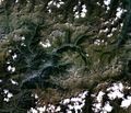Satellite Image of Andorra On Landsat7 - Mapsof.Net Map