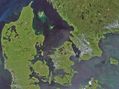 Satellite Image of Denmark In July 2001 - Mapsof.Net Map