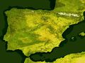 Satellite Image of Spain In January 2004 (resaltado) - Mapsof.net