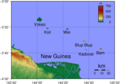 Schouten Islands (png) Topography - Mapsof.net