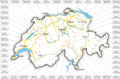 Schweizer Passstrassen Ueber 1000 V2 - Mapsof.Net Map