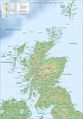 Scotland Topographic Map En - Mapsof.net
