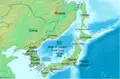 Sea of Japan Map - Mapsof.Net Map