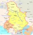 Serbia Montenegro - Mapsof.Net Map