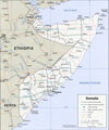 Somalia - Mapsof.Net Map